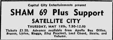 Satellite City advert 1978